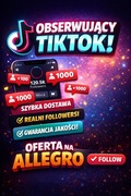 TIKTOK OBSERWACJE l SZYBKA DOSTAWA! l 