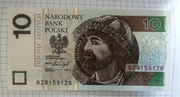 10 zł 2016 r. SERIA BZ ST. 1