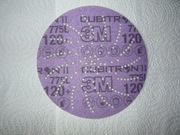 3M 775L Mocowanie Hookit Krążek na Rzep CUBITRON II 125 P120 Uniwersalny