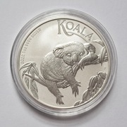 Moneta KOALA 2022 1 uncja srebra 1 oz SREBRO Perth Mint Srebrna OKAZJA