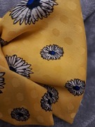 2 broszki z jedwabiu