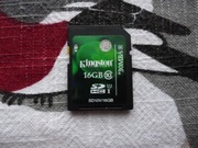 Karta pamięci SDHC Kingston 16 GB klasa 10