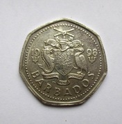 1 Dolar 1998 r.  Barbados