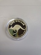 Srebrna moneta 1 oz Kangur, (rzadka)