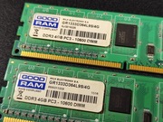 Pamięć GoodRam DDR3, 2x4 GB (8GB), 1333MHz, CL9 (GR1333D364L9/4g)