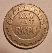 20 zł 1974 XXV Lat RWPG