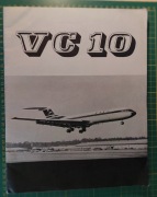 Vickers VC-10 - oryginalny prospekt techniczny + dwie fotografie prasowe
