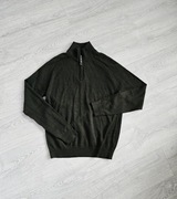 Wełniany sweter Bruun & Stengade L 40 zgniła zieleń