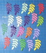 SCRAPKI KRAKÓW listki 20 szt. piękne kolory (FG61)