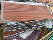 Blacha z demontażu 350 m² Lata 90-te gruba solidna pancerna stal + gratis 