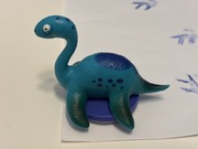 DINOZAURY Z LIDL figurka LIDLOZAURY ! PLODI PLEZIOZAUR pieczątka