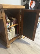 Solidne biurko drewniane orzechowe(najprawdopodobniej) 