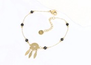 Bransoletka łapacz snów stal szlachetna 