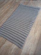 Beżowy dywanik ze sznurka bawełnianego 