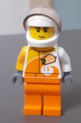 Lego Town City Race Desert Rally Racer Driver - cty0983a