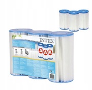 FILTR DO BASENU POMPY BASENOWEJ WKŁAD TYP A INTEX 29000 3 SZT MODEL 2025