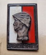 SREBRNA ODZNAKA WZOROWY ŻOŁNIERZ, PRL