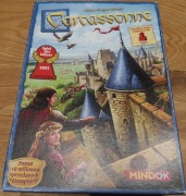 Carcassonne podstawowa edycja 2016 (zawiera mini rozszerzenie Opat)