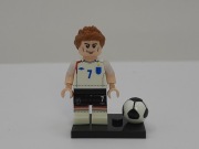 Minifigurka Beckham piłkarz Klocki kompatybilne z Lego