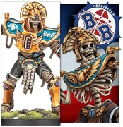 Tomb Kings Blood Bowl Team: The Nehekhara Nightmares + KOSTKI