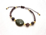 Bransoletka regulowana kamienie naturalne turkus prezent