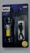Latarka Lethe uniwersalna 3w1 czołowa i ręczna ładowanie USB 60Im + 120Im
