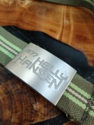 Duży parciany pasek żeglarski marki Helly Hansen 