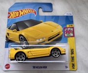 Hot wheels Acura NSX żółta