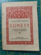 Sonety- Elżbieta Barrett- Browning