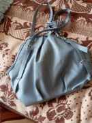 HALOO torebka skóra ekologiczna szary