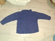 Luźny wygodny sweterek r.116 6 lat sweter ciepły miękki nie drapie oversize