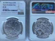 20 ZŁ WŁADYSŁAW IV WAZA 2017 NGC PF70 ! MAX IDEAŁ OKAZJA
