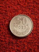 50 GROSZY NOWE  1987 ROKU DESTRUKT. 