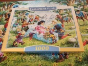 Puzzle 1000 Śnieżka i krasnoludki