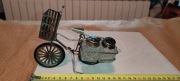 Blaszana miniaturka roweru holenderskiego Ozdoba PRL 