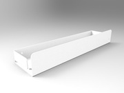 Półka łazienkowa wisząca Lilia 400mm