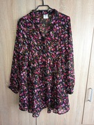 Cienka sukienka zapinana na guziki 