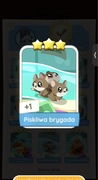 Monopoly Go Piskliwa brygada karta naklejka set 10 3*