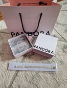 Nowa bransoletka PANDORA Reflexions  + cyrkonie 17 cm 