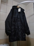 kurtka męska XXL kolor czarny fason przedłużony typu parka marki Winterma