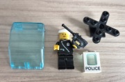 LEGO classic Town 6642 śmigłowiec Policja POLICE figurka 1990 ludzik retro