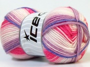 Włóczka melanż 40% wełna 60% akryl 50g