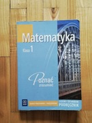 książka "Matematyka poznać zrozumieć 1" zakres podstawowy i rozszerzony 