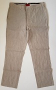 RIVER ISLAND - męskie spodnie lniane roz. W32 L34