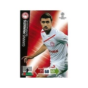 Giannis Maniatis Olympiakos FC karta Panini CHAMPIONS LEAGUE 2012-13 