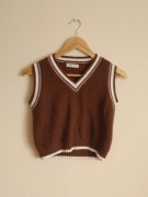 Brązowa kamizelka Shein 152 [11-12 lat]