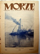 MORZE - Nr 5 1933. Organ Ligi Morskiej i Kolonialnej