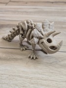 Szkielet Triceratopsa 22cm - Figurka Kolekcjonerska Druk3D mixGadzet