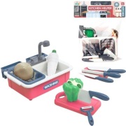 zestaw kuchenny 28 x 20cm zlew z ociekaczem 12el. A-2126