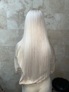 Włosy słowiańskie blond platyna 